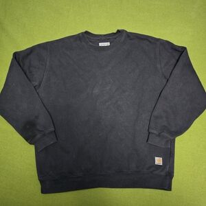 Carhartt Men's Classic Black Crewneck Sweater